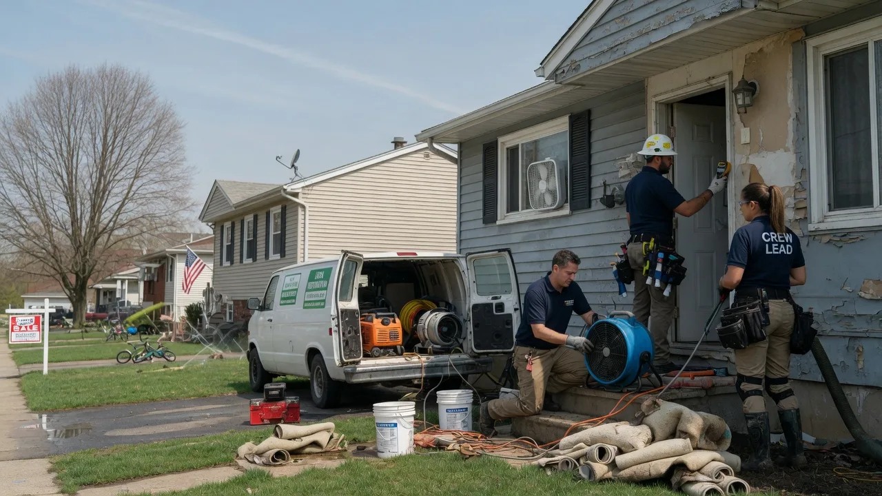 Flood Cleanup in Davenport, NY near me